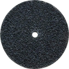 3M - 2" Diam, 1/4" Face Width, 3/16" Center Hole, Fine Grade, Silicon Carbide Deburring Wheel - Unitized, Soft Density 2 Grade, 16,100 RPM - Industrial Tool & Supply