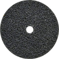 3M - 2" Diam, 1/4" Face Width, 1/4" Center Hole, Medium Grade, Aluminum Oxide Deburring Wheel - Unitized, Soft Density 2 Grade, 16,100 RPM - Industrial Tool & Supply