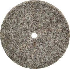 3M - 3" Diam, 1/4" Face Width, 1/4" Center Hole, Coarse Grade, Aluminum Oxide Deburring Wheel - Unitized, Hard Density 8 Grade, 18,100 RPM - Industrial Tool & Supply