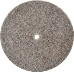 3M - 4" Diam, 1/4" Face Width, 1/4" Center Hole, Coarse Grade, Aluminum Oxide Deburring Wheel - Unitized, Hard Density 8 Grade, 12,100 RPM - Industrial Tool & Supply