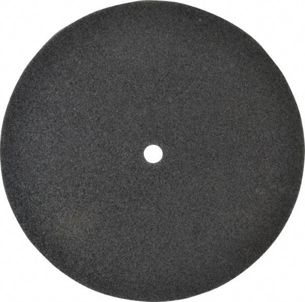 3M - 8" Diam, 1/4" Face Width, 1/2" Center Hole, Fine Grade, Silicon Carbide Deburring Wheel - Unitized, Soft Density 2 Grade, 4,000 RPM - Industrial Tool & Supply