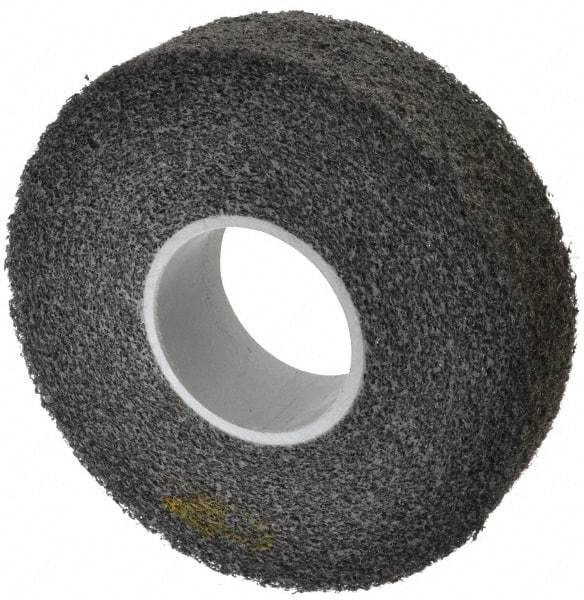 3M - 8" Diam, 2" Face Width, 3" Center Hole, Coarse Grade, Silicon Carbide Deburring Wheel - Convolute, Soft Density 2 Grade, 4,500 RPM - Industrial Tool & Supply