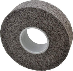 3M - 8" Diam, 2" Face Width, 3" Center Hole, Medium Grade, Silicon Carbide Deburring Wheel - Convolute, Soft Density 2 Grade, 4,500 RPM - Industrial Tool & Supply