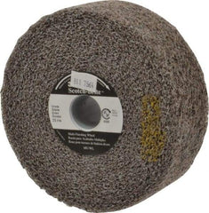 3M - 6" Diam, 2" Face Width, 1" Center Hole, Fine Grade, Silicon Carbide Deburring Wheel - Convolute, Soft Density 2 Grade, 6,000 RPM - Industrial Tool & Supply