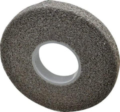 3M - 8" Diam, 1" Face Width, 3" Center Hole, Fine Grade, Silicon Carbide Deburring Wheel - Convolute, Soft Density 2 Grade, 4,500 RPM - Industrial Tool & Supply