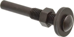 3M - 1/4" Shank Diam Unitized Deburring Wheel Mandrel - Compatible with 1-1/2 Inch, 2" Diam x 1/4" Wide x 1/4" Hole Deburring Wheels - Industrial Tool & Supply