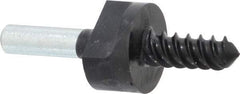3M - 1/4" Shank Diam Unitized Deburring Wheel Mandrel - Compatible with 1 Inch, 1" Diam x 1" Wide x 3/16" Hole Deburring Wheels - Industrial Tool & Supply