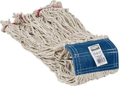 Rubbermaid - 5" Blue Head Band, X-Large Blended Fiber Loop End Mop Head - 4 Ply, Use for General Purpose - Industrial Tool & Supply