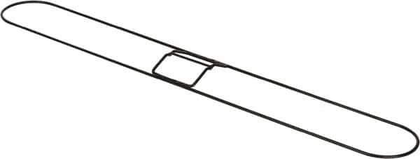 Rubbermaid - 36" Long x 5" Wide Metal Dust Mop Frame - Snap-On - Industrial Tool & Supply