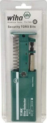 Wiha - 11 Piece, Screwdriver Bit Set - Tamper Resistant Torx - Industrial Tool & Supply