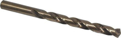 Interstate - 13/32" 135° Cobalt Jobber Drill - Bright Finish, Right Hand Cut, Spiral Flute, 5-1/4" OAL, Split Point - Industrial Tool & Supply