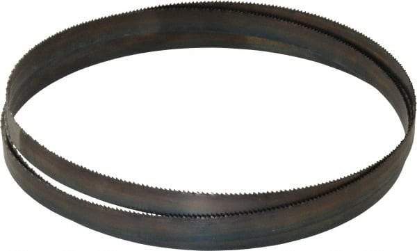 Disston - 14 TPI, 5' 4-1/2" Long x 1/2" Wide x 0.025" Thick, Welded Band Saw Blade - Carbon Steel, Toothed Edge, Raker Tooth Set, Hard Back, Contour Cutting - Industrial Tool & Supply