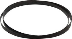 Disston - 14 TPI, 7' 5" Long x 1/2" Wide x 0.025" Thick, Welded Band Saw Blade - Carbon Steel, Toothed Edge, Raker Tooth Set, Hard Back, Contour Cutting - Industrial Tool & Supply