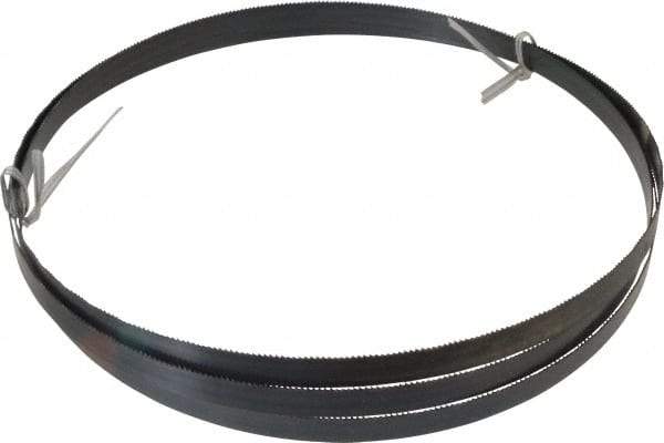 Disston - 14 TPI, 7' 5" Long x 1/2" Wide x 0.025" Thick, Welded Band Saw Blade - Carbon Steel, Toothed Edge, Wavy Tooth Set, Hard Back, Contour Cutting - Industrial Tool & Supply