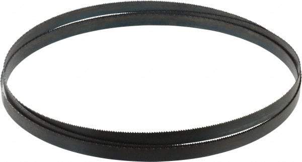 Disston - 14 TPI, 7' 9" Long x 1/2" Wide x 0.025" Thick, Welded Band Saw Blade - Carbon Steel, Toothed Edge, Raker Tooth Set, Hard Back, Contour Cutting - Industrial Tool & Supply