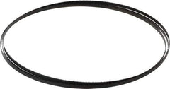 Disston - 14 TPI, 7' 9-1/2" Long x 1/4" Wide x 0.025" Thick, Welded Band Saw Blade - Carbon Steel, Toothed Edge, Raker Tooth Set, Hard Back, Contour Cutting - Industrial Tool & Supply