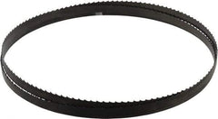 Disston - 4 TPI, 7' 9-1/2" Long x 1/2" Wide x 0.025" Thick, Welded Band Saw Blade - Carbon Steel, Toothed Edge, Raker Tooth Set, Hard Back, Contour Cutting - Industrial Tool & Supply