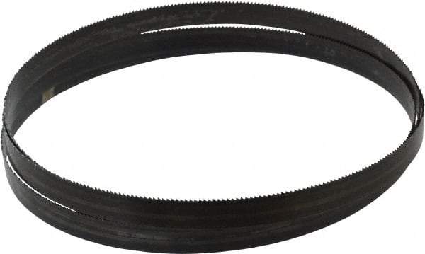 Disston - 10 TPI, 8' Long x 3/4" Wide x 0.032" Thick, Welded Band Saw Blade - Carbon Steel, Toothed Edge, Raker Tooth Set, Hard Back, Contour Cutting - Industrial Tool & Supply