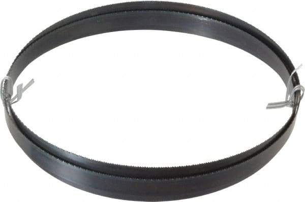 Disston - 14 TPI, 8' 5" Long x 3/4" Wide x 0.032" Thick, Welded Band Saw Blade - Carbon Steel, Toothed Edge, Raker Tooth Set, Hard Back, Contour Cutting - Industrial Tool & Supply