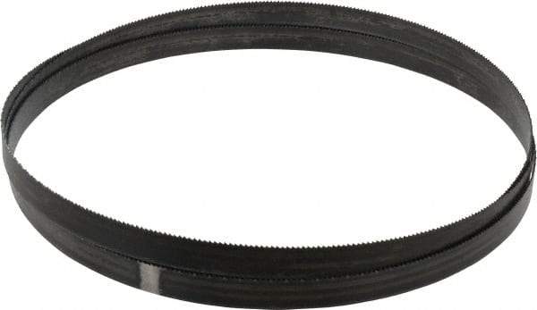 Disston - 10 TPI, 9' 6" Long x 3/4" Wide x 0.032" Thick, Welded Band Saw Blade - Carbon Steel, Toothed Edge, Raker Tooth Set, Hard Back, Contour Cutting - Industrial Tool & Supply