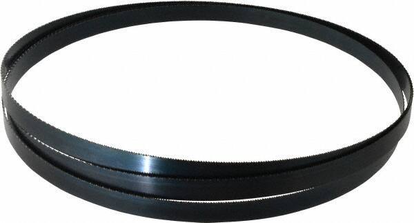Disston - 14 TPI, 10' 10-1/2" Long x 3/4" Wide x 0.032" Thick, Welded Band Saw Blade - Carbon Steel, Toothed Edge, Raker Tooth Set, Hard Back, Contour Cutting - Industrial Tool & Supply