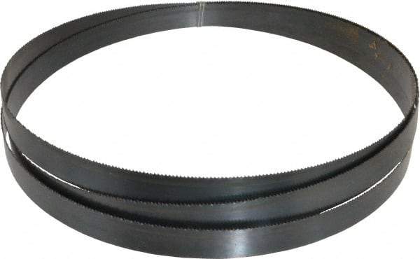 Disston - 10 TPI, 11' Long x 1" Wide x 0.035" Thick, Welded Band Saw Blade - Carbon Steel, Toothed Edge, Raker Tooth Set, Hard Back, Contour Cutting - Industrial Tool & Supply