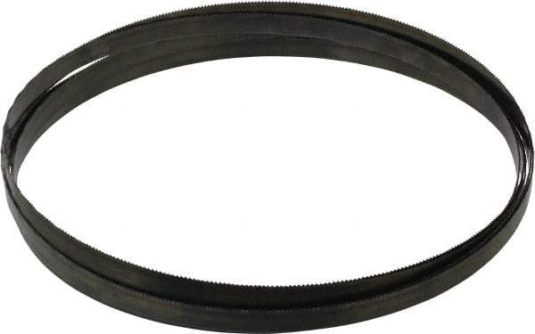 Disston - 14 TPI, 12' 6" Long x 1/2" Wide x 0.025" Thick, Welded Band Saw Blade - Carbon Steel, Toothed Edge, Wavy Tooth Set, Hard Back, Contour Cutting - Industrial Tool & Supply