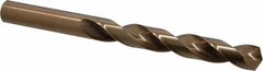 Interstate - 16mm 135° Cobalt Jobber Drill - Bright Finish, Right Hand Cut, 178mm OAL, Split Point - Industrial Tool & Supply