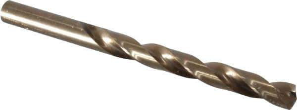 Interstate - Letter Y 135° Cobalt Jobber Drill - Bright Finish, Right Hand Cut, Spiral Flute, 5-1/4" OAL, Split Point - Industrial Tool & Supply