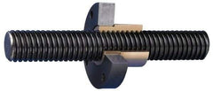 Keystone Threaded Products - 5/8-5 Acme, 6' Long, Stainless Steel Precision Acme Threaded Rod - Left Hand Thread, 2C Fit - Industrial Tool & Supply