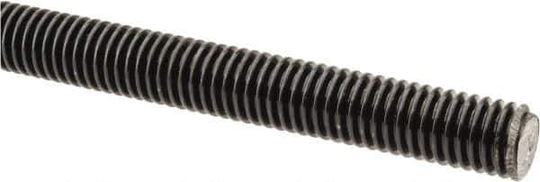 Keystone Threaded Products - 3/8-16 Acme, 6' Long, Alloy Steel Precision Acme Threaded Rod - Right Hand Thread, 2C Fit - Industrial Tool & Supply