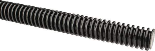 Keystone Threaded Products - 3/4-6 Acme, 3' Long, Alloy Steel Precision Acme Threaded Rod - Right Hand Thread, 2C Fit - Industrial Tool & Supply