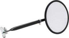 PRO-SAFE - Outdoor Round Vehicle/Utility Safety, Traffic & Inspection Mirrors - Glass Lens, 8" Diam - Industrial Tool & Supply