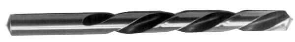 Chicago-Latrobe - #62 118° High Speed Steel Jobber Drill - Bright Finish, Left Hand Cut, Spiral Flute, Straight Shank, 1-1/2" OAL, Standard Point - Industrial Tool & Supply