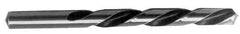 Chicago-Latrobe - #62 118° High Speed Steel Jobber Drill - Bright Finish, Left Hand Cut, Spiral Flute, Straight Shank, 1-1/2" OAL, Standard Point - Industrial Tool & Supply