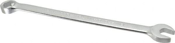 Proto - 16mm 6 Point Combination Wrench - 15° Offset Angle, 9-13/32" OAL, Steel, Satin Finish - Industrial Tool & Supply