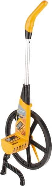 Trumeter - 100,000' Counter Limit, 40-1/4" OAL, Measuring Wheel - 0.1" Accuracy per 100", Measures in Ft/In, Meters/cm & Yards/Tenths - Industrial Tool & Supply