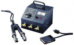 American Beauty - 120 or 220 Volt, 0 to 1,800 Watt, Resistance Soldering System - Includes Power Unit, Handpiece & Footswitch - Exact Industrial Supply