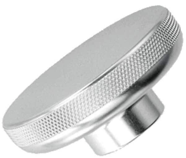 Gibraltar - 2" Head, Knurled Knob - Blank, Stainless Steel - Industrial Tool & Supply