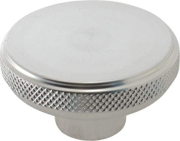 Gibraltar - 2" Head, Knurled Knob - Blank, Aluminum - Industrial Tool & Supply