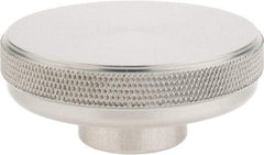 Gibraltar - 3" Head, Knurled Knob - Blank, Aluminum - Industrial Tool & Supply