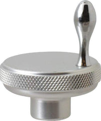 Gibraltar - 2" Head, Knurled with Handle Knob - Reamed, Aluminum - Industrial Tool & Supply