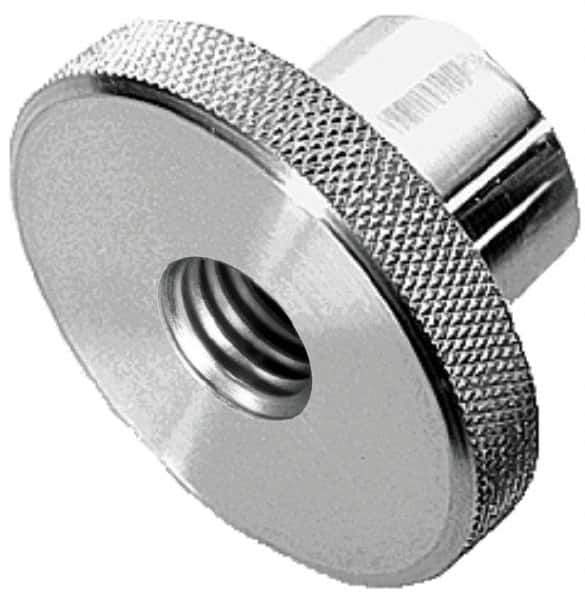Gibraltar - 76.2mm Head, Knurled Knob - Tapped Thru, Steel - Industrial Tool & Supply