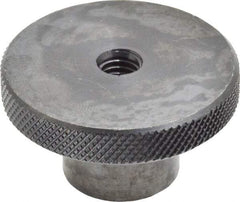 Gibraltar - 2" Head, Knurled Knob - Tapped Thru, Steel - Industrial Tool & Supply