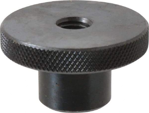Gibraltar - 2" Head, Knurled Knob - Tapped Thru, Steel - Industrial Tool & Supply
