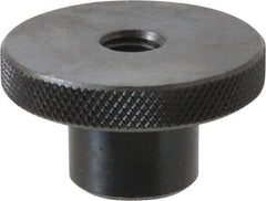 Gibraltar - 2" Head, Knurled Knob - Tapped Thru, Steel - Industrial Tool & Supply