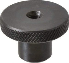 Gibraltar - 38.1mm Head, Knurled Knob - Tapped Thru, Steel - Industrial Tool & Supply