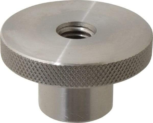 Gibraltar - 2" Head, Knurled Knob - Tapped Thru, Stainless Steel - Industrial Tool & Supply