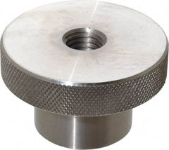 Gibraltar - 2-1/2" Head, Knurled Knob - Tapped Thru, Stainless Steel - Industrial Tool & Supply