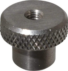 Gibraltar - 19mm Head, Knurled Knob - Tapped Thru, Stainless Steel - Industrial Tool & Supply